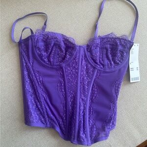 Purple Urban Outfitters Corset size M